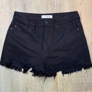 Women’s Black KanCan denim Jean Shorts size large